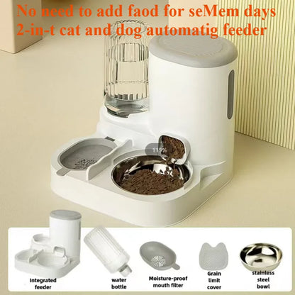 Automatic cat feeder